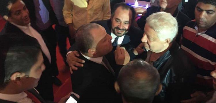مرتضى منصور وهاني أبو ريدة مرتضى منصور وهاني أبو ريدة